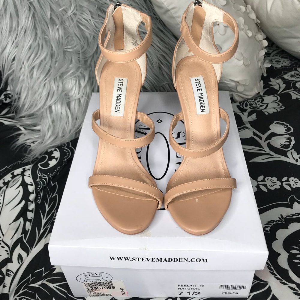 Nude Steve Madden Heels